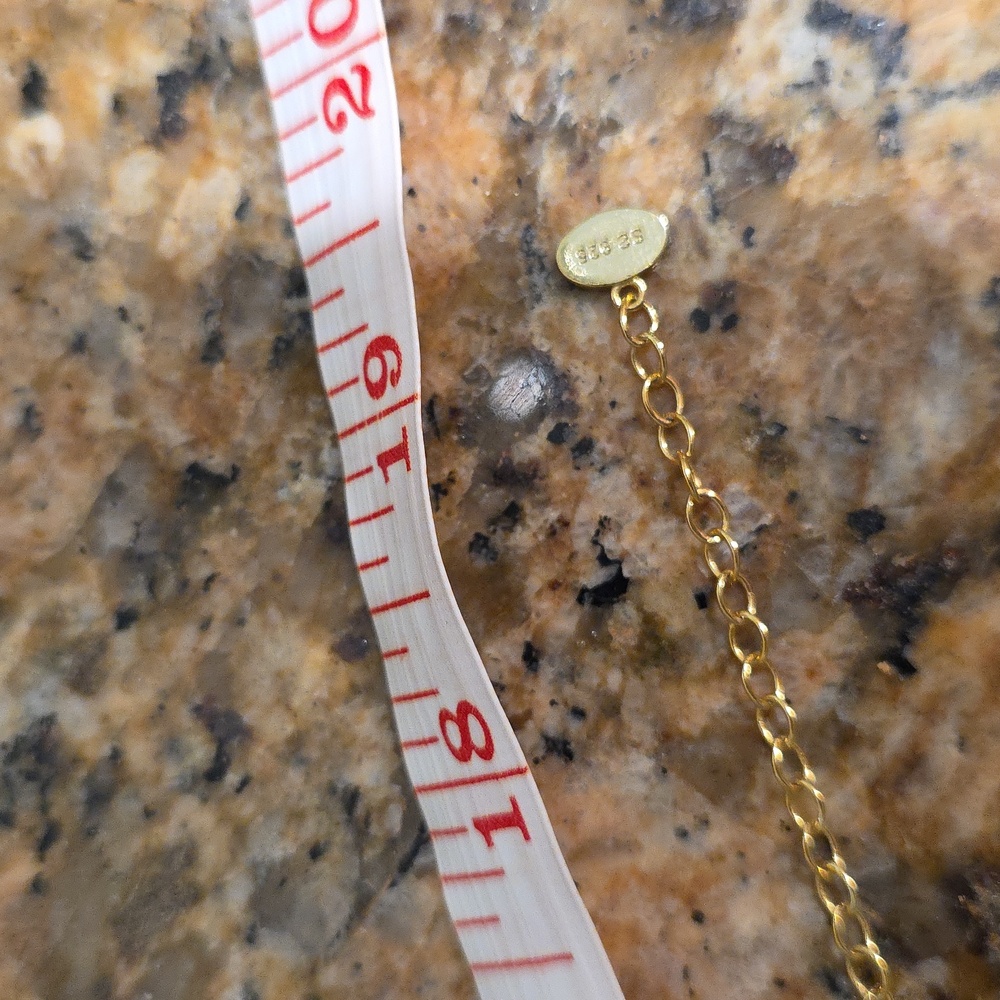 Macy's Simone I. Smith I Love You More Pendant Necklace - 18K Gold Over Sterling - Picture 4 of 4